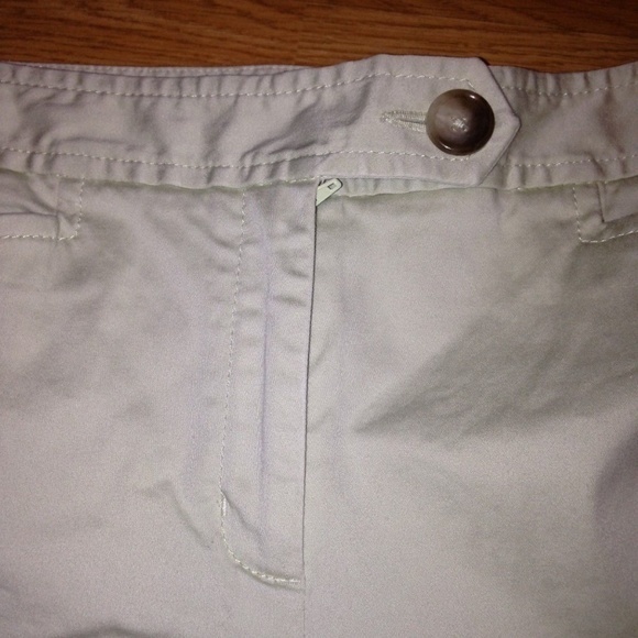 Ann‎ Taylor Women's 6 Green Capri Cropped Pants - Picture 2 of 6